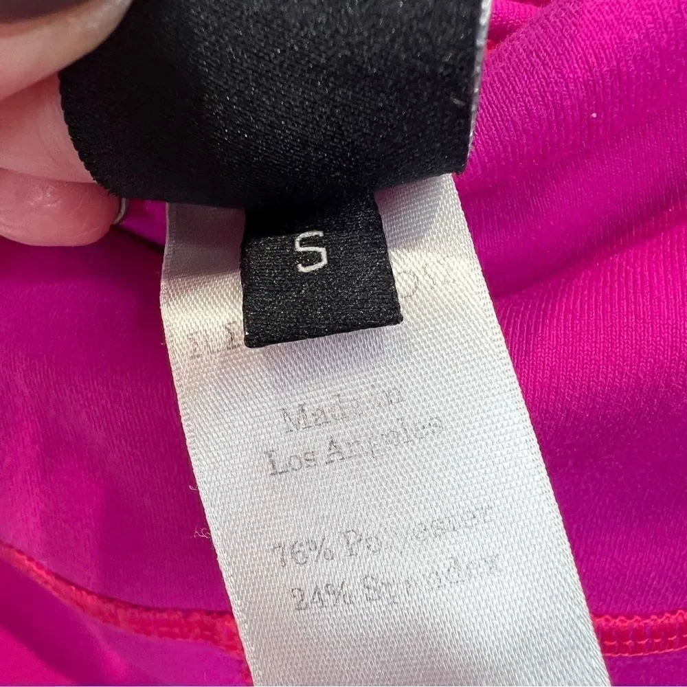 🌺3 FOR $20🌺 - Electric & Rose vibrant Fuschia Leggings Small 27” length